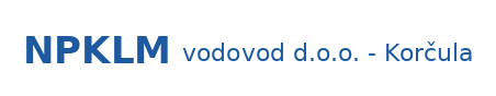 Logotip — Vodovod NPKLM